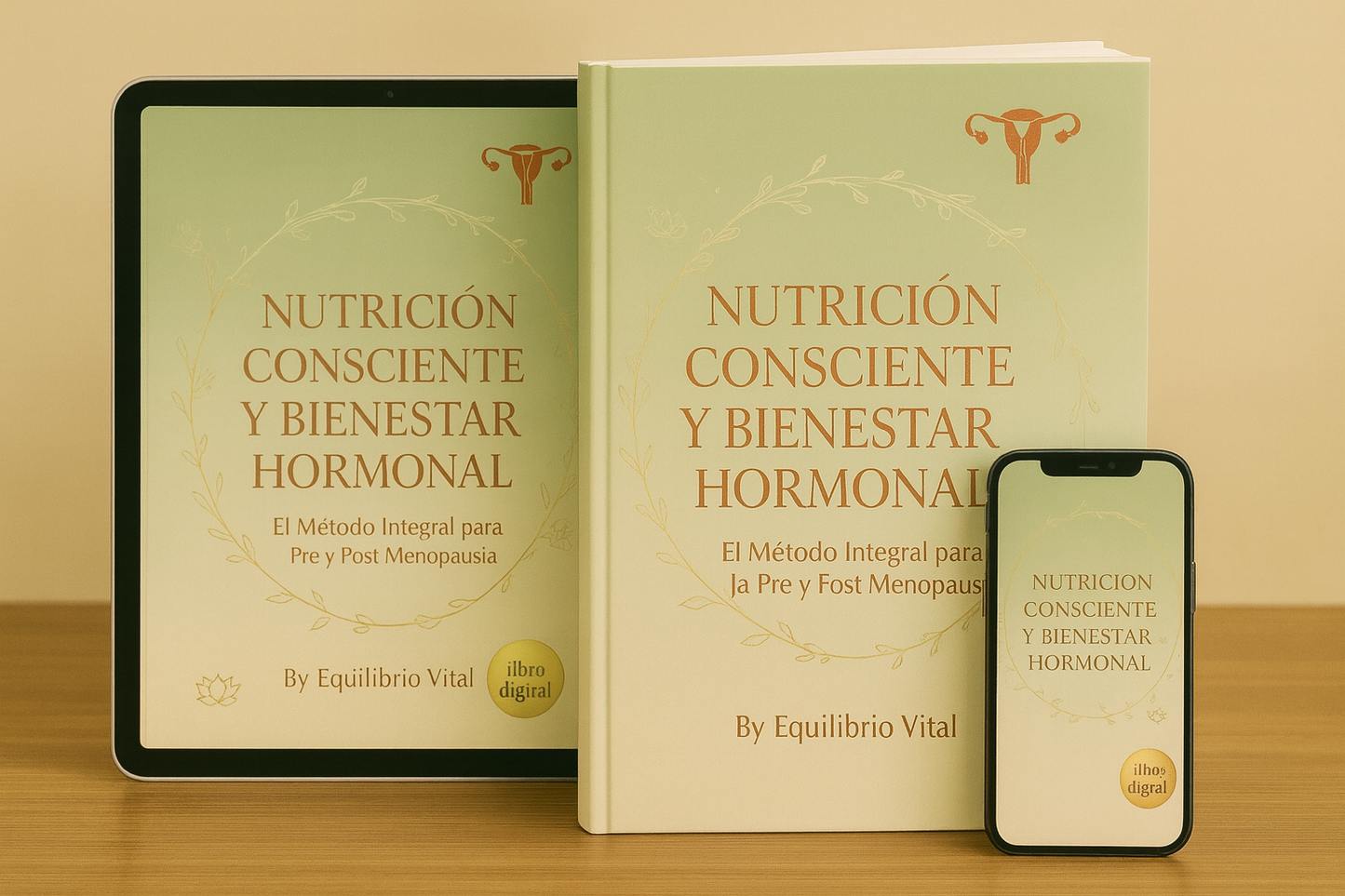 Nutrición Consciente y Bienestar Hormonal + 6 BONUS GRATIS 🎁